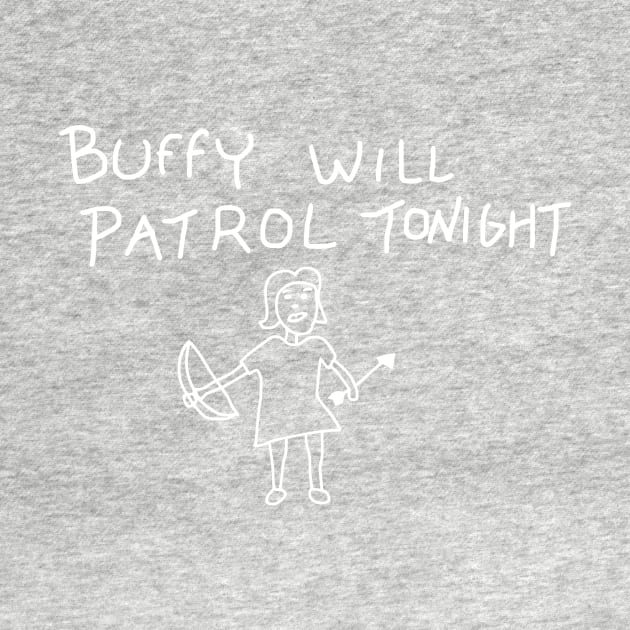 Buffy Will Patrol Tonight by vivellimac